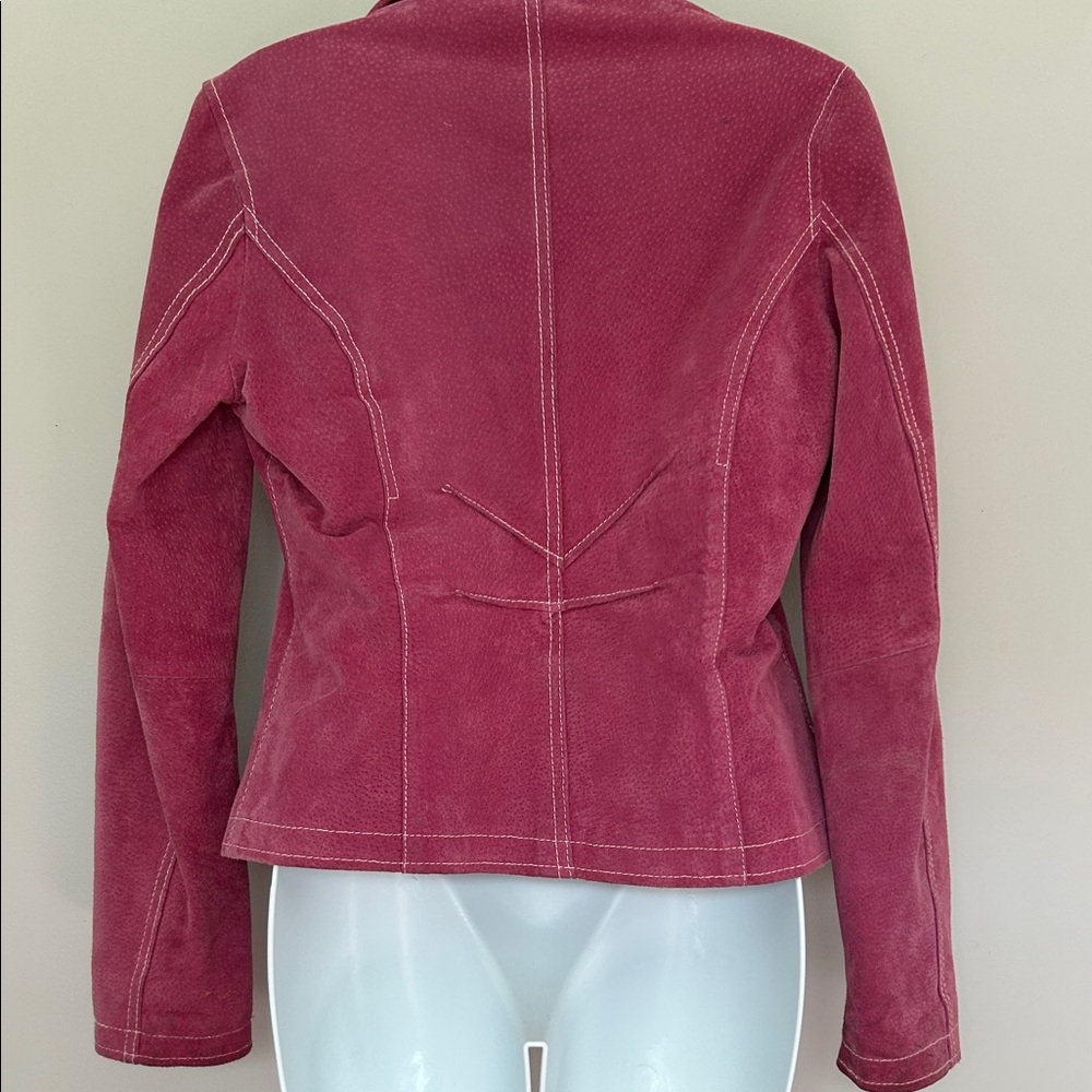 Wilson’s Vintage Pink Suede Jacket /Maxima Line - Picture 7 of 12